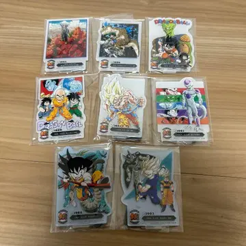 드래곤볼 제일복권 F상 아크릴 스탠드 8종 세트