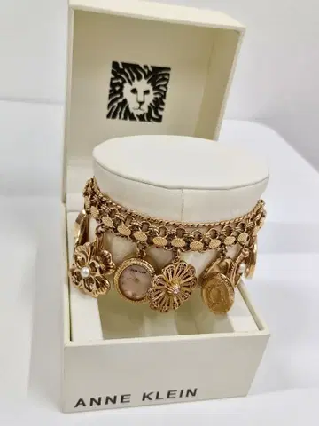 [ 미사용품 ] ANNE KLEIN 언클라인 참 팔찌 손목시계