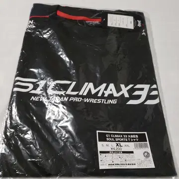 신일본 프로레슬링 G1 CLIMAX 33 티셔츠 XL 사이즈