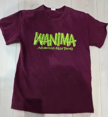 WANIMA 로고T셔츠 사이즈M