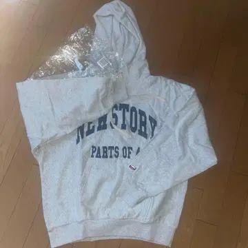 [ 미사용 ] NEWS STORY 후드티
