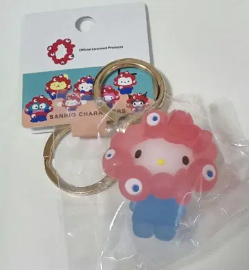 오사카 간사이 만박 산리오 미야쿠미야쿠 클리어 키링 키티 2