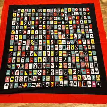 보자기 기폭 민예품 후쿠시마현 미나미소마시