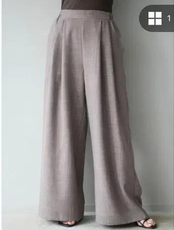 Lumier 린넨 와이드 팬츠