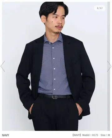 BEAMS 테크 바스켓 2 버튼 네이비 자켓 24FW