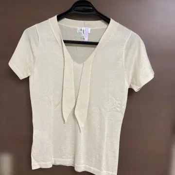 자유구 반팔 니트 사이즈 L40