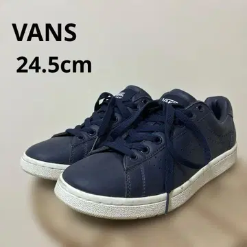 VANS 반스 24.5cm 네이비 스니커즈 플랫 네이비 컬러 신발