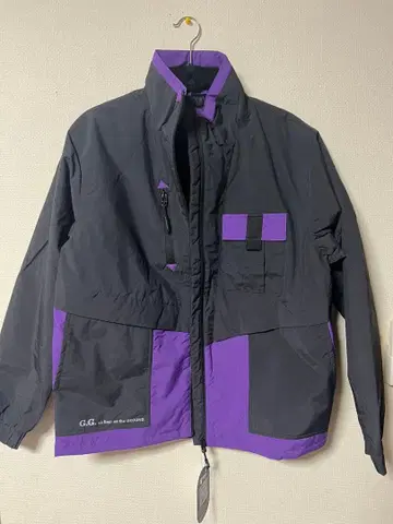 최저가 G.G. 쿠와와 방풍 나일론 자켓 L 퍼플