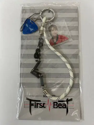 B&ZAI 하시모토 료 First Beat 스트랩 키링