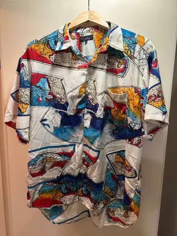 그로스벡 도안 반팔 셔츠 L