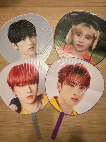 INI 부채 4개 세트 FENGFAN