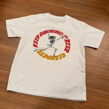 엘도레소 KEEP RUNNING FOR BEER 티셔츠 S