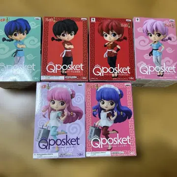 란마 Qposket 피규어 6체 세트