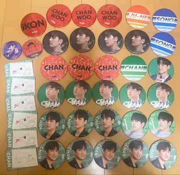 iKON 굿즈 캔뱃지 세트 찬우 낱개 판매 가능