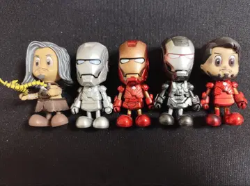 아이언맨 미니 피규어 5개 세트