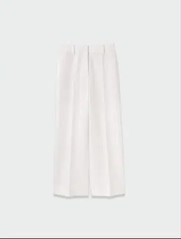 PLST 플라스테 웜 리저브 와이드 팬츠 화이트