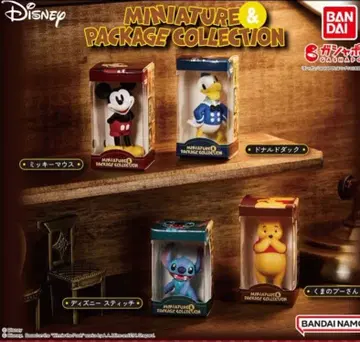 '디즈니 캐릭터' 미니어처 & 패키지 컬렉션 전 4종