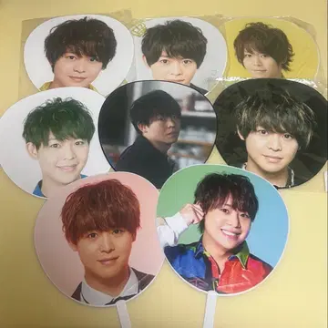 아리오카 다이키 부채 8장 세트