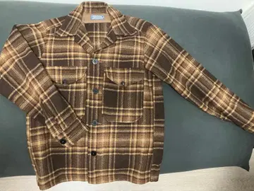 Pendleton 울 체크 무늬 셔츠 S