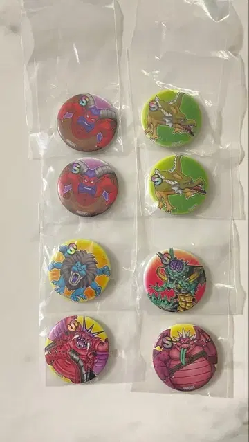 드래곤 퀘스트 워크 캔뱃지 8개 세트