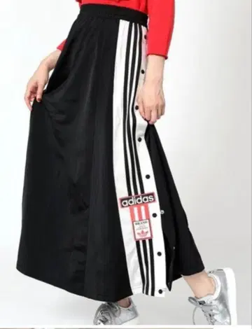 아디다스 오리지널스 아디 브레이크 사이드 스냅 스커트