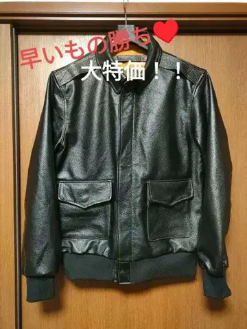 최종 가격 인하! Wills & Geiger a2 플라이트 가죽 자켓