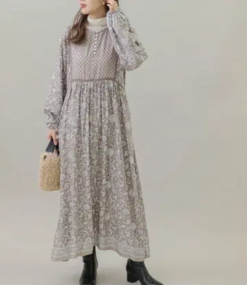 URBAN RESEARCH Sonny Label 플라워 프린트 원피스