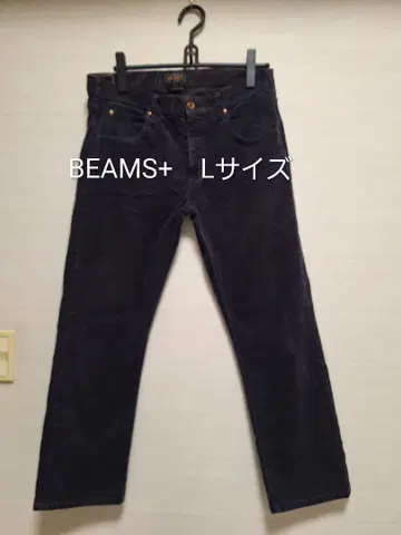 빔즈+ 코듀로이 팬츠 바지 하의 네이비 계열