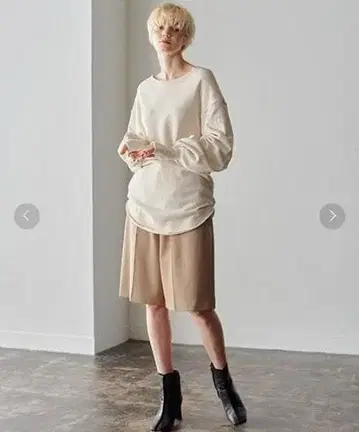 [ 완판템 ] ETRE TOKYO 볼륨 슬리브 네프 풀오버