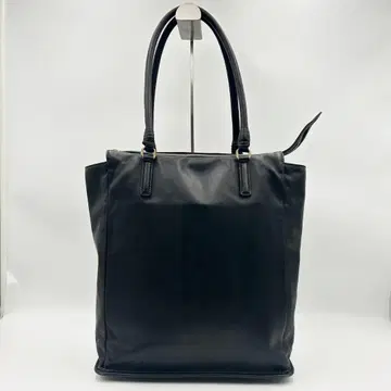 새상품급 츠치야 가방 토트백 A4 가능 프리소와 토트 블랙 가죽 숄더