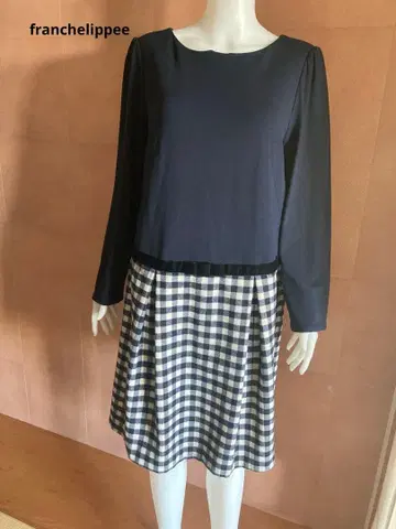 프랑슈리페 블랙 원피스 빅 사이즈