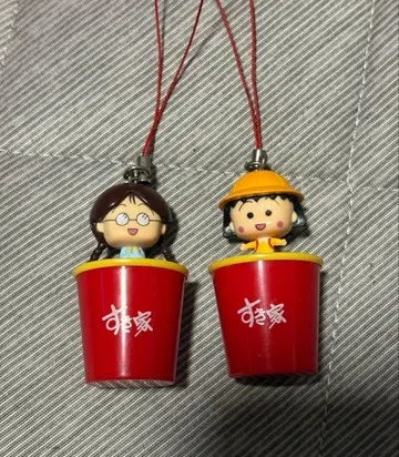 마루코는 아홉살(치비 마루코짱) 스키야 마루코 타마짱 운세 스트랩