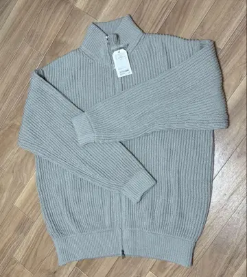 steven alan LT-GRAY 집업 니트