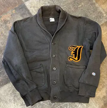 챔피온 맨투맨 가디건 50년대 런택 복각품