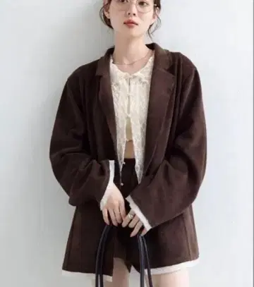 코듀로이 오버 자켓