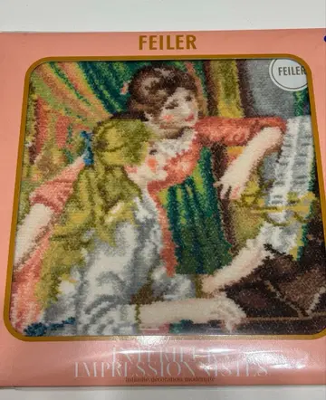 FEILER 오르세 미술관 인상파 스타일 손수건 블루