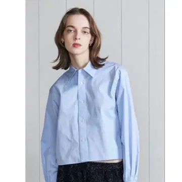 H BEAUTY&YOUTH 크롭 셔츠