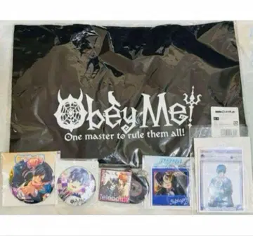 오베이미 에코백 아크릴 키링 2개 고무 키링 홀로그램 캔뱃지 캔뱃지