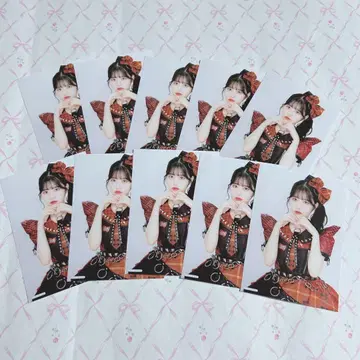 FRUITS ZIPPER 츠키아시 아마네 브로마이드 10장 세트 뉴 락