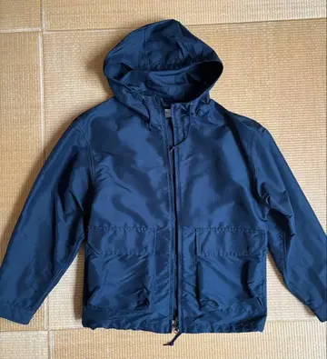 GLR 네이비 후드 부착 나일론 자켓