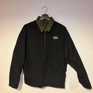 구제 의류 자켓 블랙 레오파드 무늬