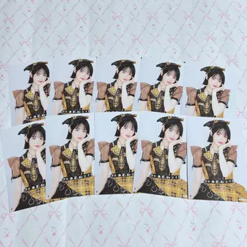 FRUITS ZIPPER 진세이 스즈카 브로마이드 10장 세트 뉴락