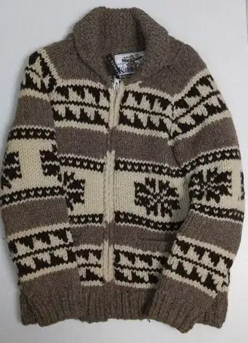 KANATA 카우친 집업 울 자켓 사이즈 L 눈