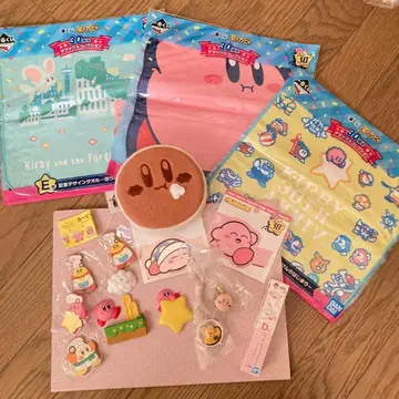 커비 카페 커비 제일복권 가챠 굿즈 모음