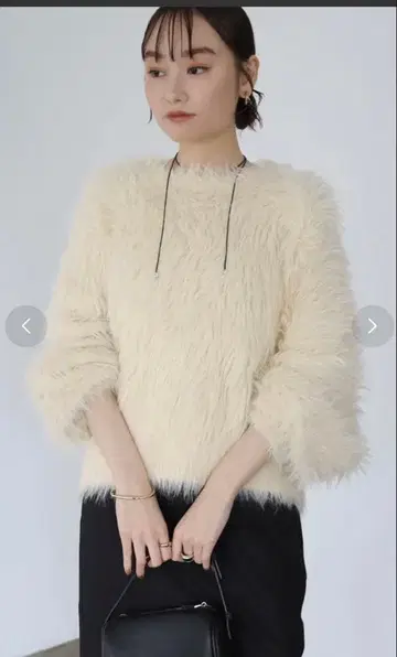 andme 앤도미 페더얀 기모 니트탑