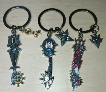 디즈니 킹덤하츠 키링 세트