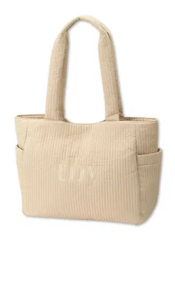 토트백 yumi 베이지 퀼팅