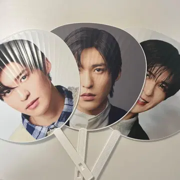 Snow Man UNITE TOUR 2023 부채 3개 세트