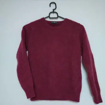 TAKASHIMAYA 캐시미어 니트 크루넥 긴팔 보르도 다카시마야