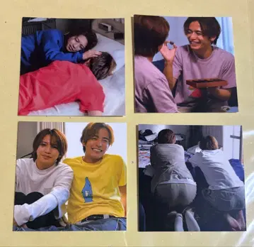 연애 루비 올바르게 읽는 법 정사각형 카드 히로 여름 4장